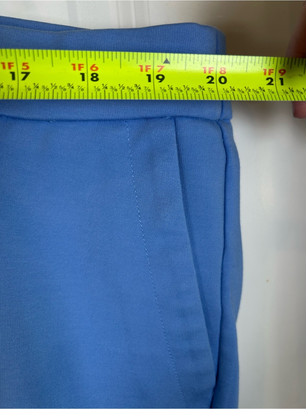 Eloquii French Blue The Ultimate Stretch Slim Leg Pant Size 22R - Picture 11 of 11